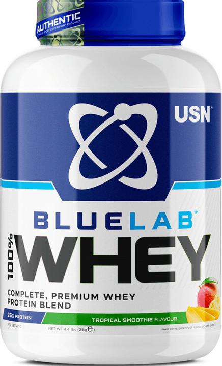Produktbild USN Blue Lab 100% Whey Protein (Tropical Smoothie, 1 Stk., 2306 g)