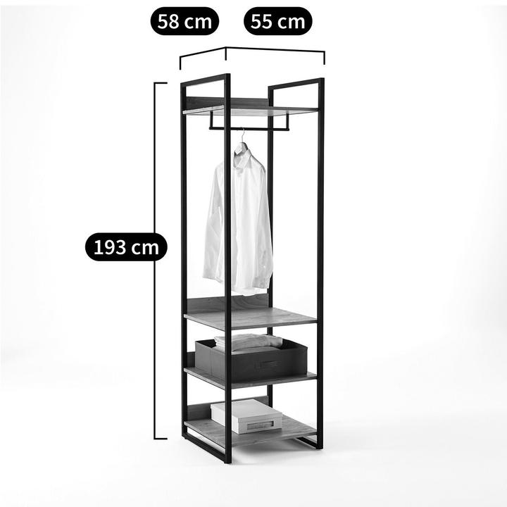 Actual product image La Redoute Interieurs Hiba (55 x 58 x 193 cm)