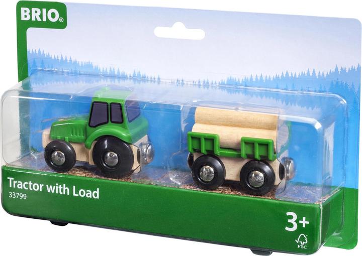Immagine prodotto Brio Trattore di legno con carico