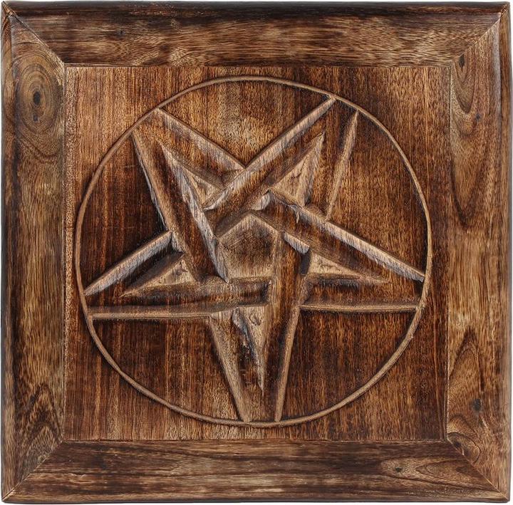 Actual product image Something Different Medium pentagram altar table