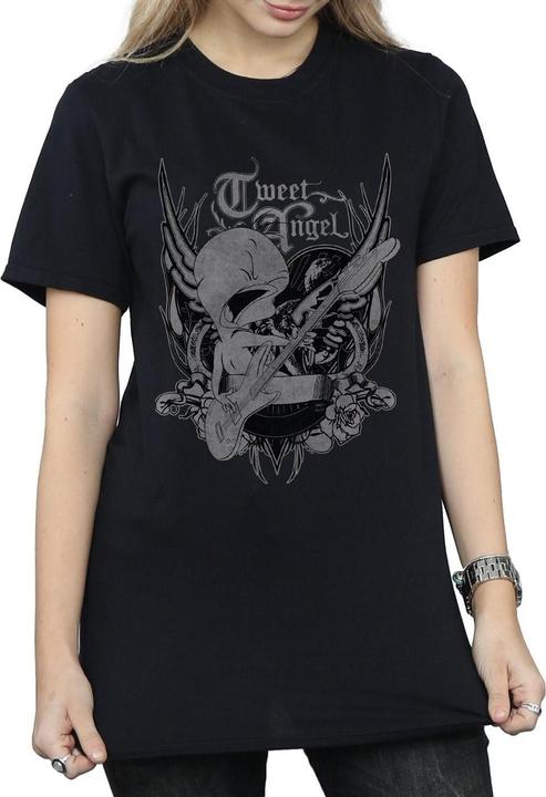Immagine prodotto Looney Tunes Tweety Pie Rock Maglietta Ampia Donna (M)