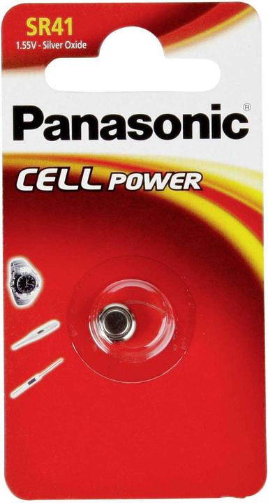 Image du produit Panasonic Oxyde d'argent SR41 (1 pcs, LR41, 45 mAh)