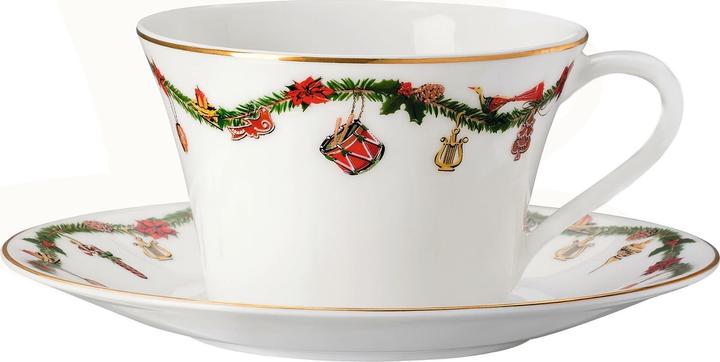 Actual product image Hutschenreuther Nora Christmas tea/cappuccino cup 2pcs. (1 x)