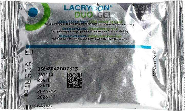 Image du produit Théa Gel Lacrycon Duo (12 ml, Lacrycon Duo Gel 30 monodoses 0.4g)