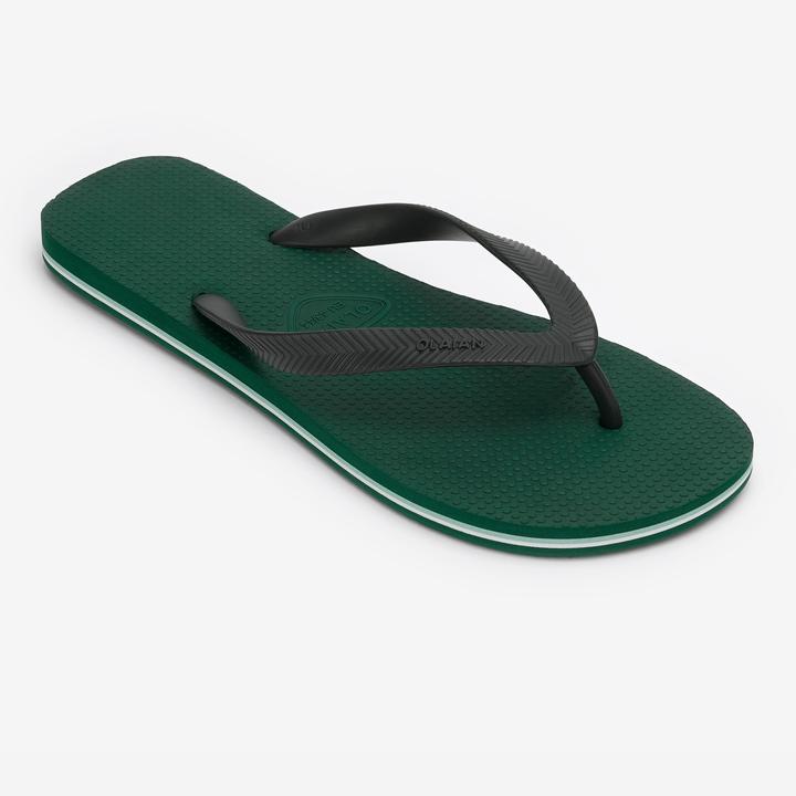 Produktbild Olaian Zehensandalen Herren 500 grün (45)
