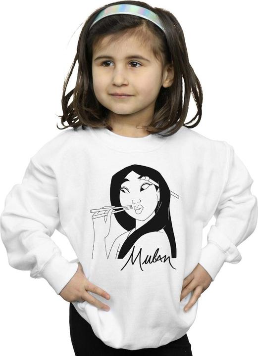 Image du produit Disney - Sweat MULAN CHOPSTICKS - Fille (140, 146)