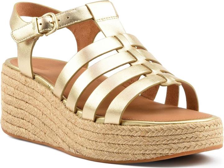 Produktbild Fitflop Platfforms Espadr. Leather Fisherman Wedge Sandals (39)
