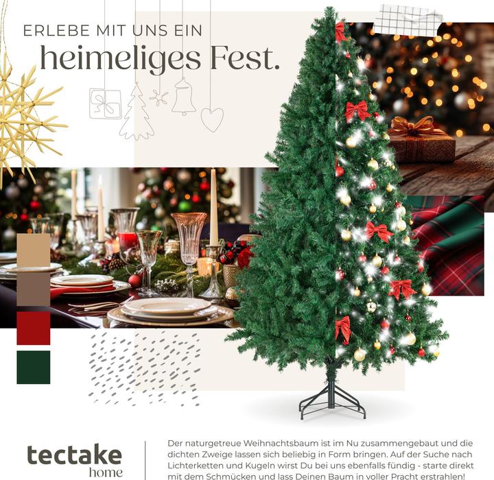Produktbild tectake Weihnachtsbaum Dasher (210 cm)