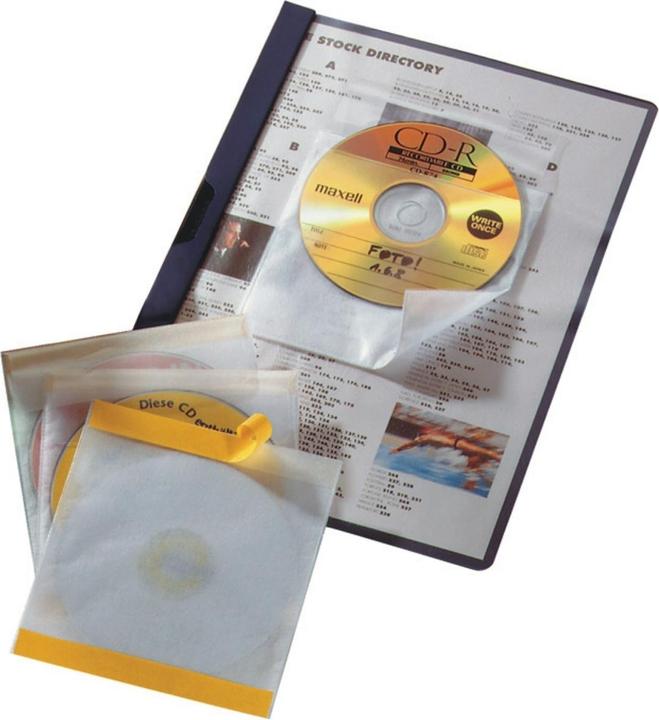 Produktbild Durable CD/DVDHüllen Selbstklebend Set (CDs)