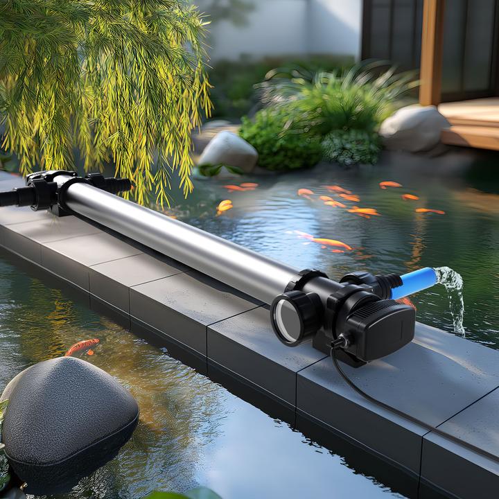 Produktbild Wiltec SunSun UV-C 8000 l/h 110 W Teichklärer Vorklärgerät Wasserklärer Lichtfilter