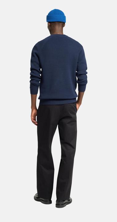 Actual product image Selected Homme 100% cotton jumper with round neckline (XXL)