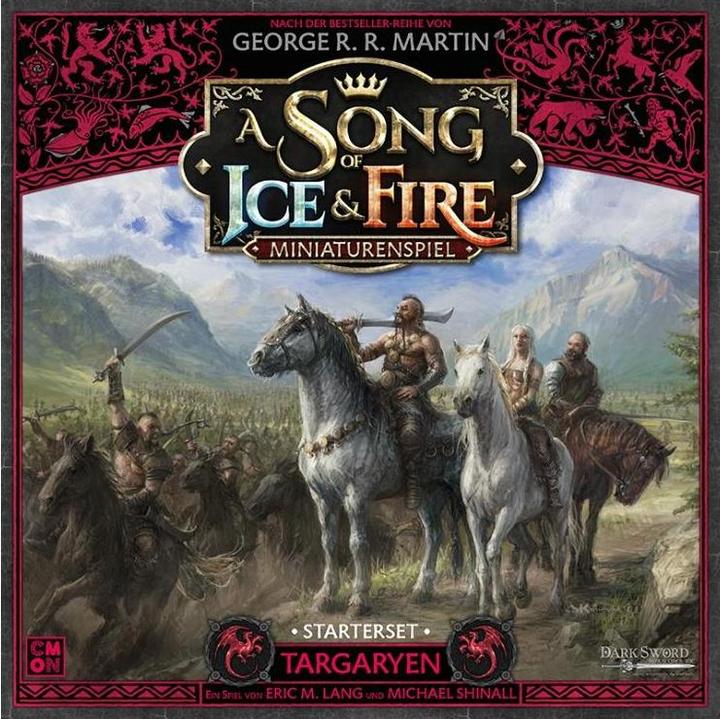 Produktbild Cmon CMND0123 - Targaryen Starterset - Grundspiel für: A Song of Ice & Fire, ab 14 Jahren (DE-Ausgabe) (Deutsch)