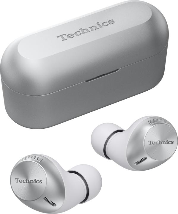 Image du produit Technics EAH-AZ40E-S Casque & écouteurs Sans fil intra-auriculaire Appels/Musique USB Type-C Bluetooth Argent (25 h, Sans fil)