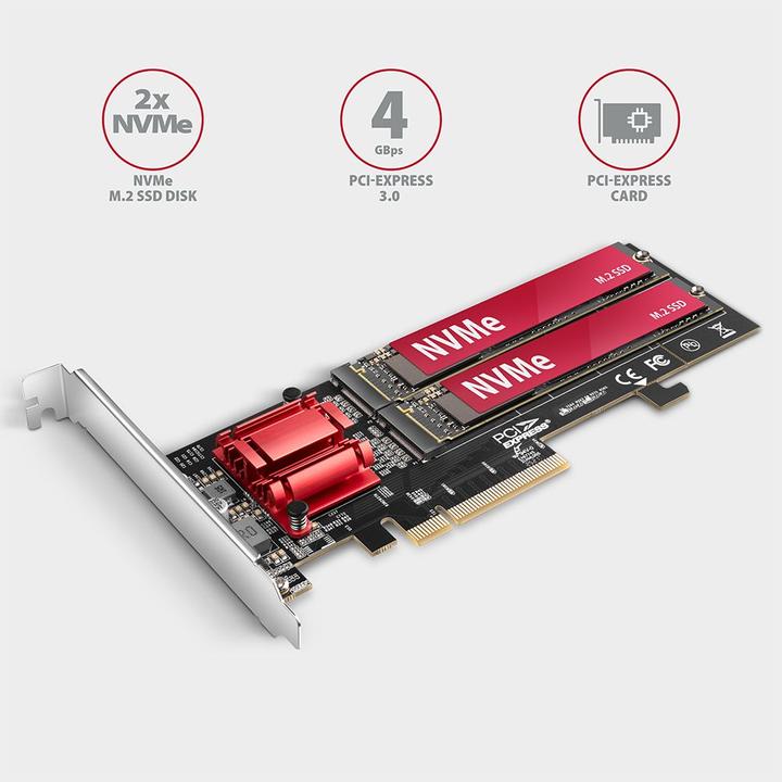 Actual product image Axagon PCEM2-ND