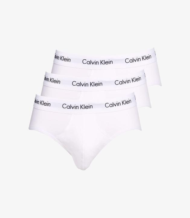 Produktbild Calvin Klein Slip "Cotton Stretch" Weiss (XL, 3er Pack)