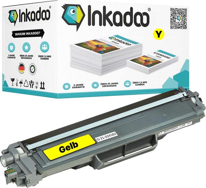 Immagine prodotto Inkadoo Kompatibel Toner für Brother MFC-L 3710 CW (Y)