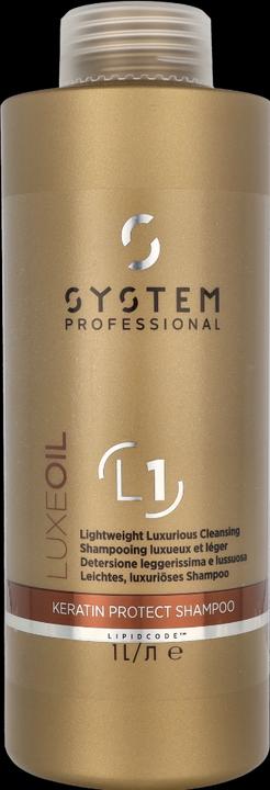 Wella System P. - Lipid Code - Luxe Oil Shampoo L1 (1000 ml, Shampoing liquide)