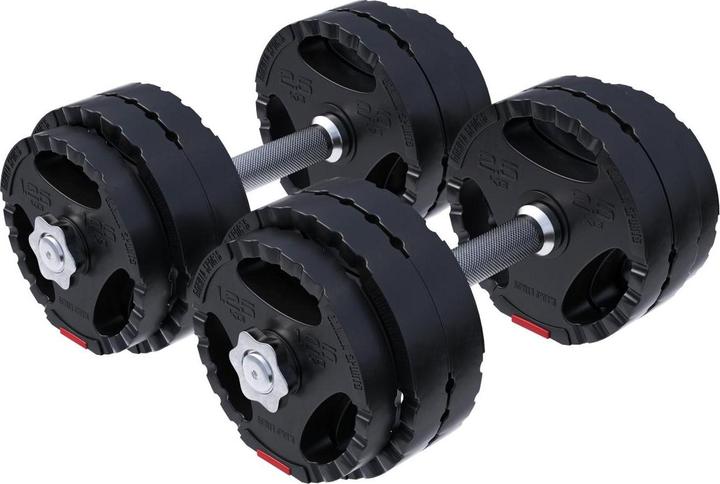 Immagine prodotto Gorilla Sports set di manubri (8 x 2,5 kg, 4 x 1,25 kg)