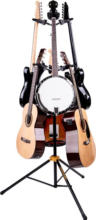 Produktbild Hercules GS526B PLUS, 6-fach Gitarrenstativ (Gitarrenbaum) (Gitarre, Ukulele, Banjo, Mandolin)