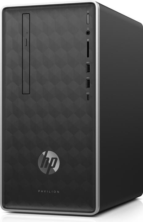 Produktbild HP Pavilion Desktop 590-a0722ng AMD Dual-Core A9-9425 8 GB RAM 2 TB SATA W10H Black Neu (AMD A9-9425, 8.19 GB)