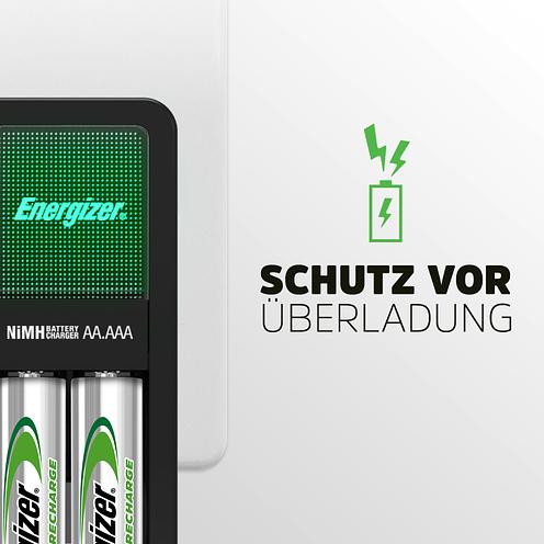 Image du produit Energizer Accu Recharge Mini (3 pcs, AAA, 700 mAh, Piles rechargeables + chargeur)