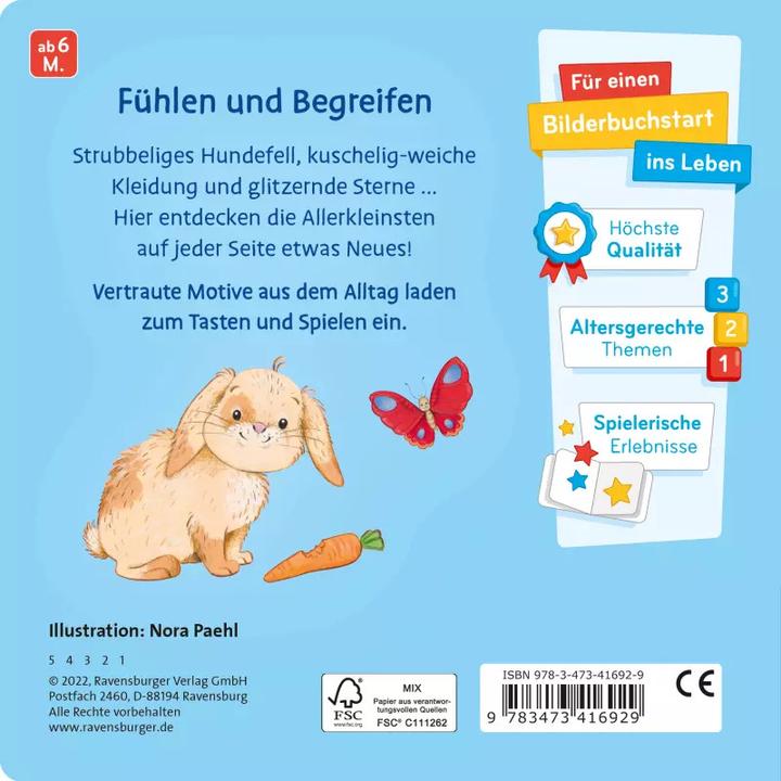 Produktbild Ravensburger Mein allererstes Fühlbuch (Deutsch)