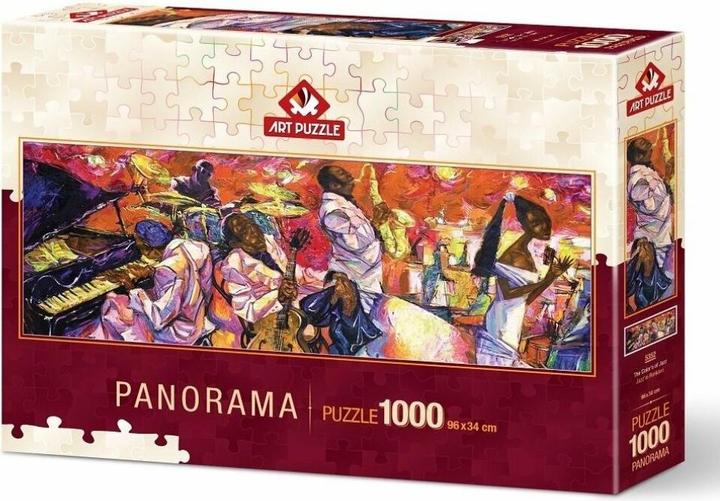 Actual product image Art Puzzle Puzzle 1000 Colours of Jazz (Panorama) (1000 pieces)