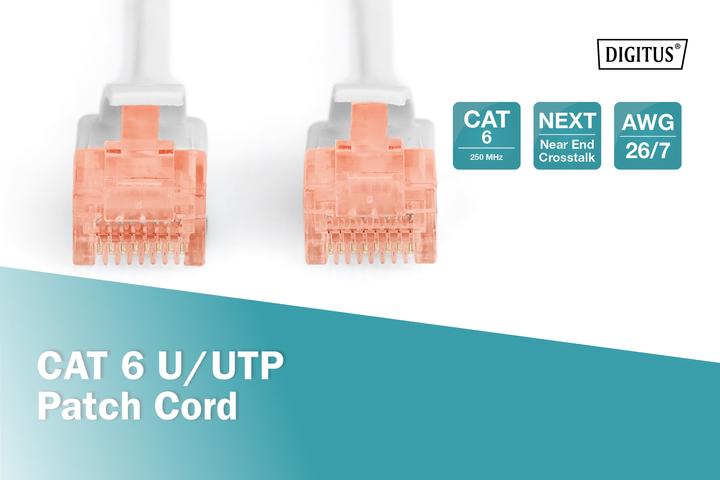 Produktbild Digitus Netzwerkkabel (U/UTP, CAT6, 10 m)