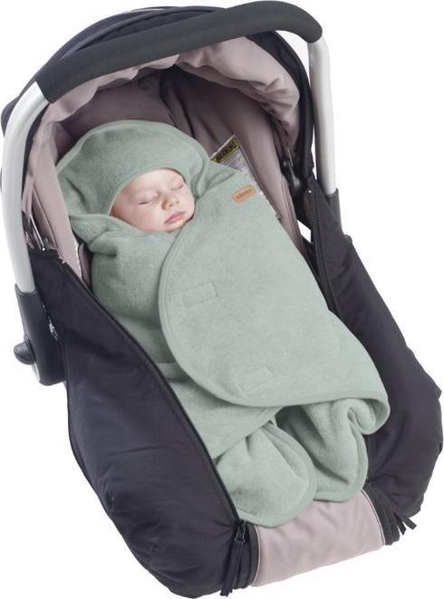 Image du produit Beaba Babynomade double polaire 0-6 m. sauge/blanc