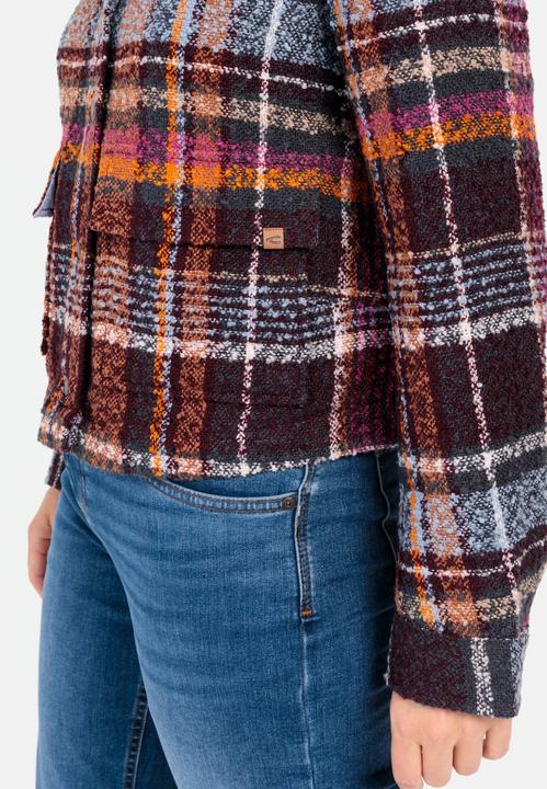 Produktbild Camel Active Kurze Jacke im Karomuster (36)
