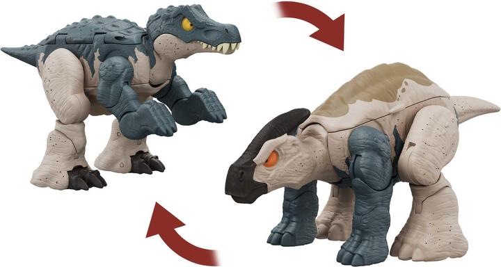 Immagine prodotto Jurassic World Fierce Changers Double Dangers Baryonyx/Parasoralophous
