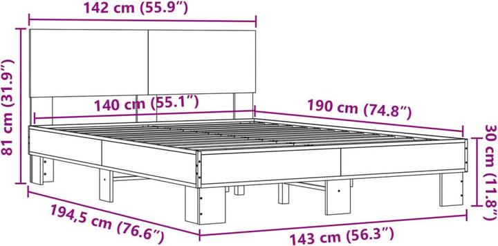 Actual product image VidaXL Kanika (140 x 190 cm)