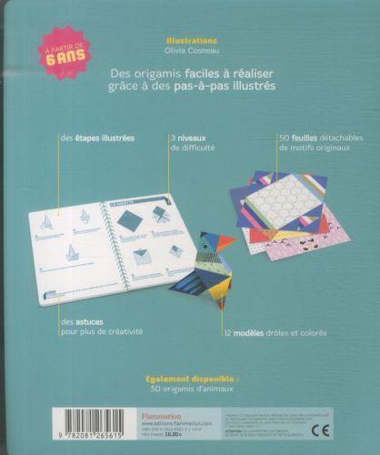 Immagine prodotto 50 origamis pour s'amuser : avions, cocottes, salières (Francese, Cosneau Olivia, 2014)