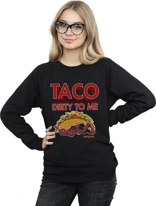 Immagine prodotto Deadpool Taco Dirty To Me Felpa Donna (XL)