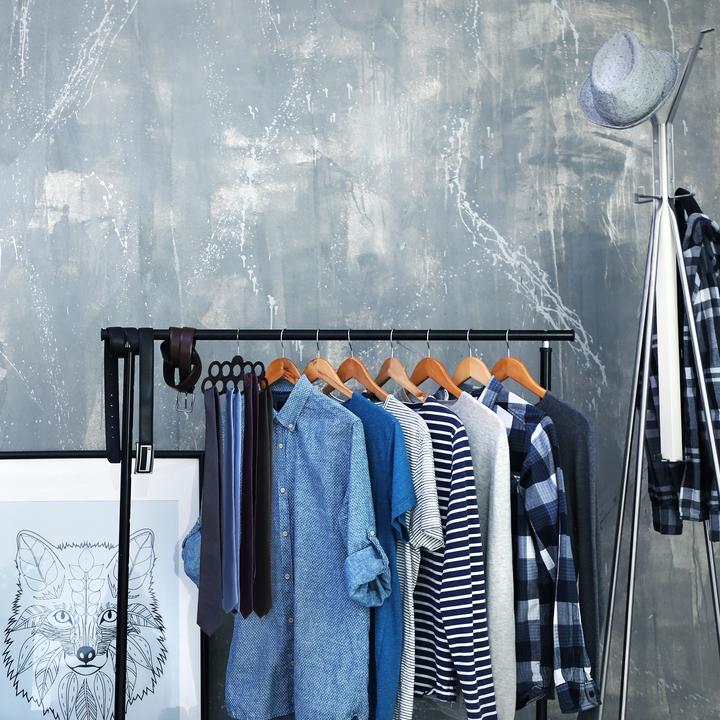 Actual product image Relaxdays Scarf Hanger, 360° Swivel Hook (1 x)