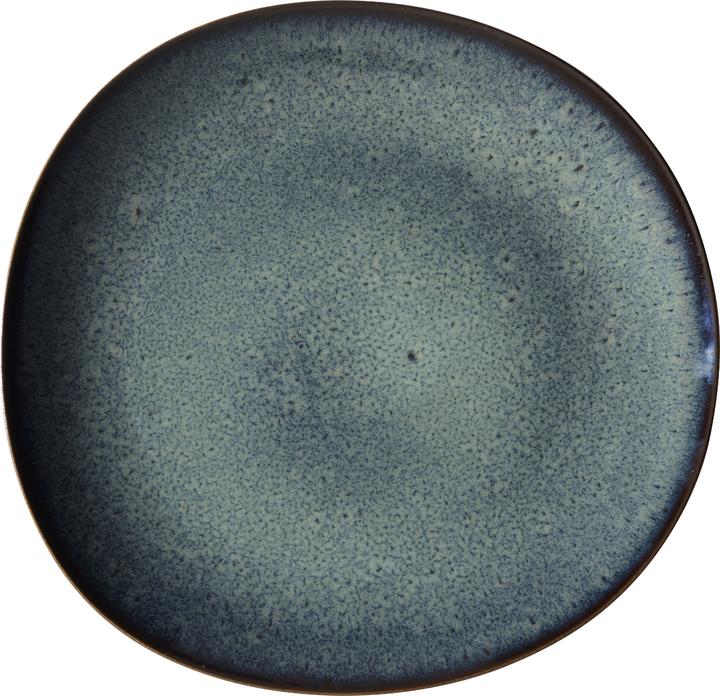 Assiette plate Lave gris (1 x, 28 cm)