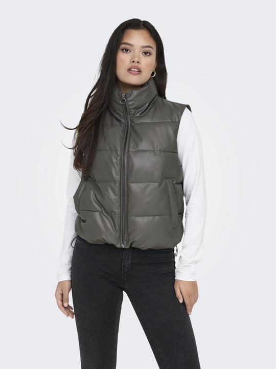 Produktbild Only Hoch geschlossen Weste Trenchcoat-Weste (S)