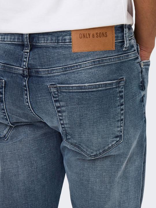 Actual product image Only & Sons ONSWEFT Mittlere Taille Normal geschnitten Jeans Slim Fit Jeans (W31/L32)
