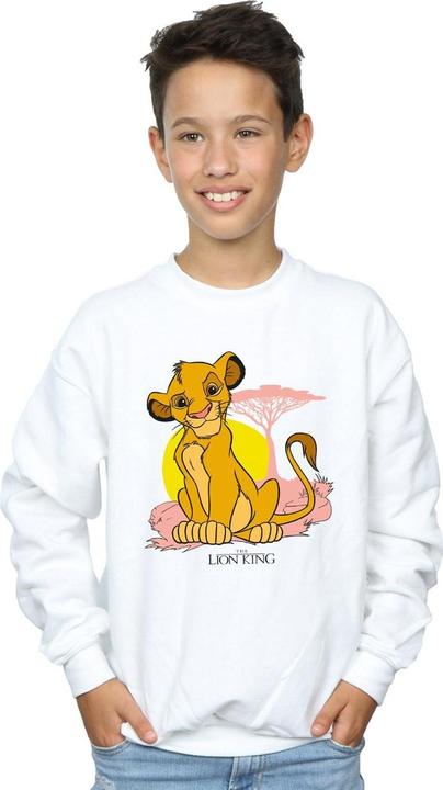 Actual product image Disney Boys The Lion King Simba Pastel Sweatshirt (152, 158)