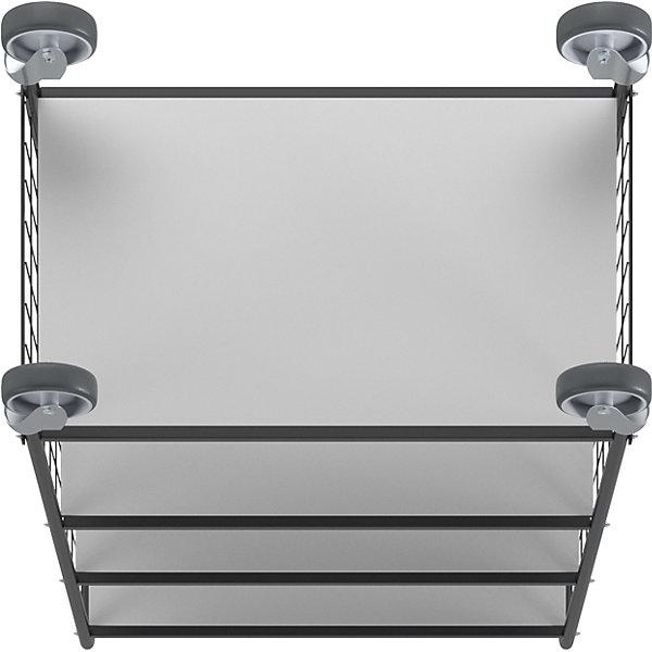 Produktbild Ebinger Büro-Etagenwagen, LxBxH 830x510x1325 mm, 4 Etagen (150 kg)
