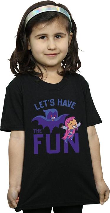 Immagine prodotto Teen Titans Go Let's Have The Fun Maglietta Ragazze (140, 146)