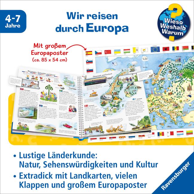Produktbild Ravensburger Mein erster Europa-Atlas (Deutsch, Andrea Erne, 2020)