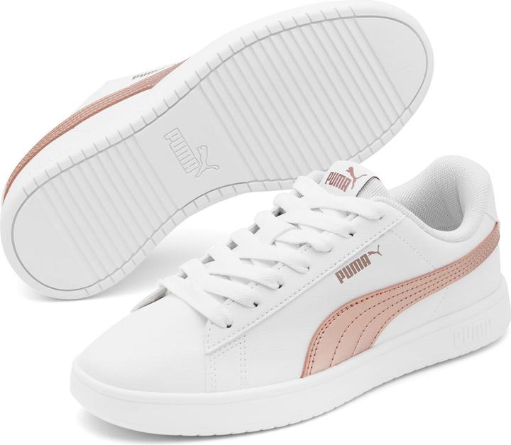 Puma blanc-or rose