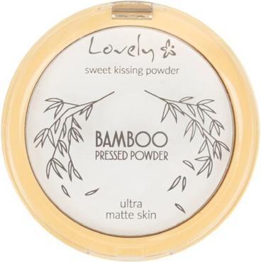 Produktbild Lovely Bamboo Pressed Powder Transparents. Mattifying Pressed Face Powder 10G