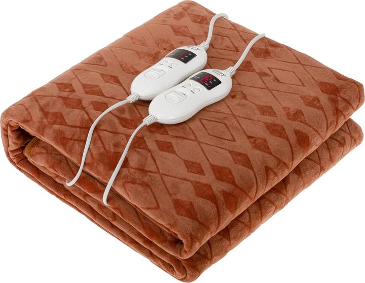 Actual product image Camry CR 7436 Electric Heating Blanket with Timer, Super Soft Fleece, 150x160cm
