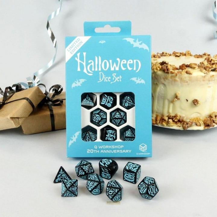 Actual product image Q Workshop 20 years: Halloween Dice Set