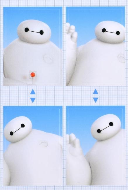 Immagine prodotto Disney Baymax Fotoaufkleber Sticker Collection