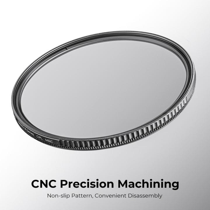 Actual product image K&F Concept 115MM CPL Filter Super Slim Circular Polarizing Filter with 28 Layer Green Coated, HD, Waterproof, A (Polarizing filter)