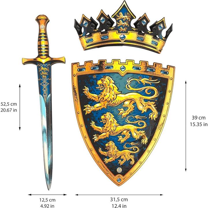 Produktbild Liontouch Triple Lion King Set · Sword Shield & Crown