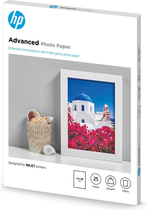 Image du produit HP Q8696a (250 g/m², 13 x 18 cm, 25 x)